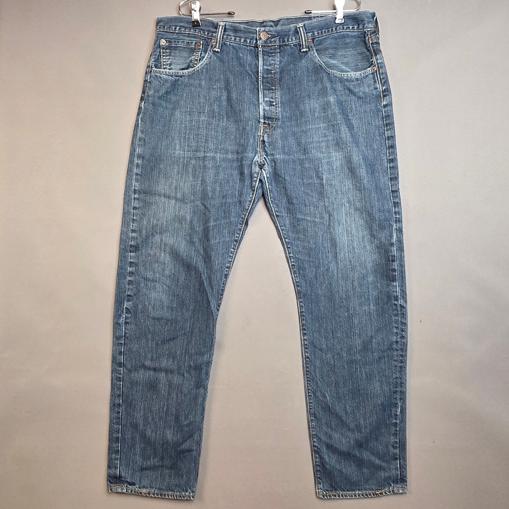 Levi's Jeans Men's 501 Original Fit Straight Leg Blue W38 L30